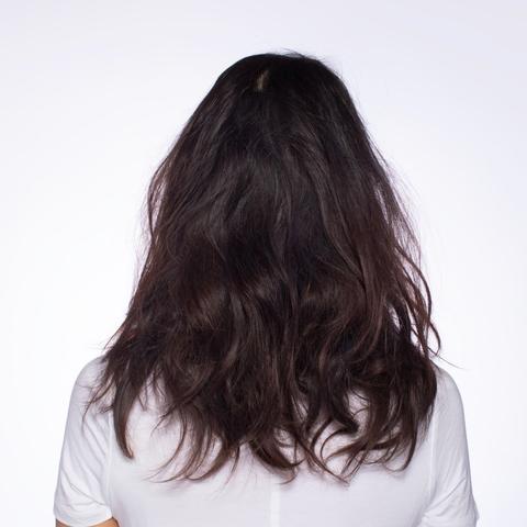 Twisted Scizzors Olaplex After Before Dark with white background Twisted Scizzors Olaplex After Before Dark with white background